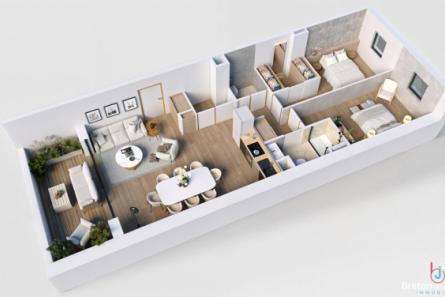 Appartement T3 quartier Gare à Laval