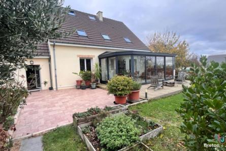 Maison à Lécousse garage jardin