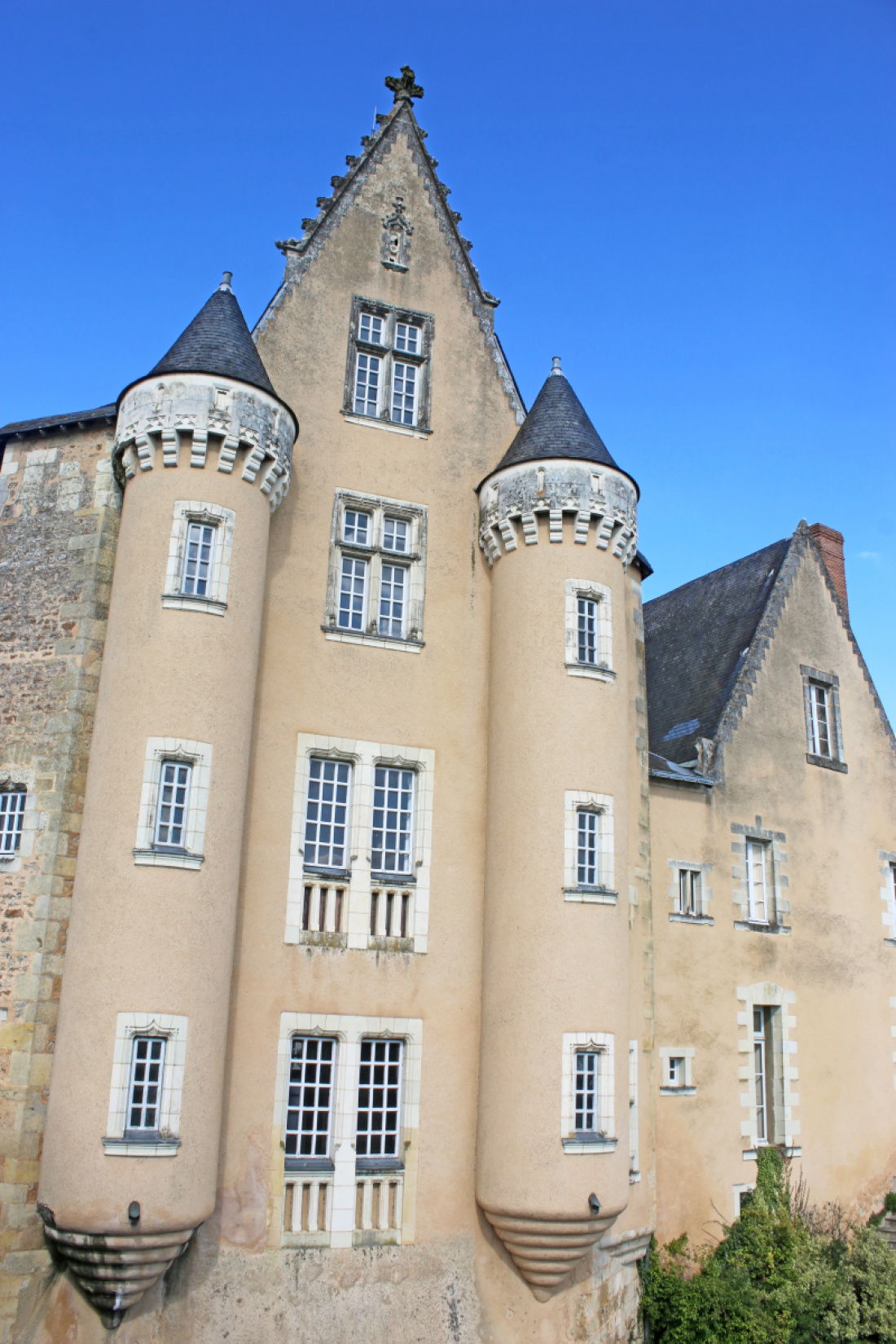 Un b&acirc;timent dans la ville de La Fl&egrave;che, en Sarthe
