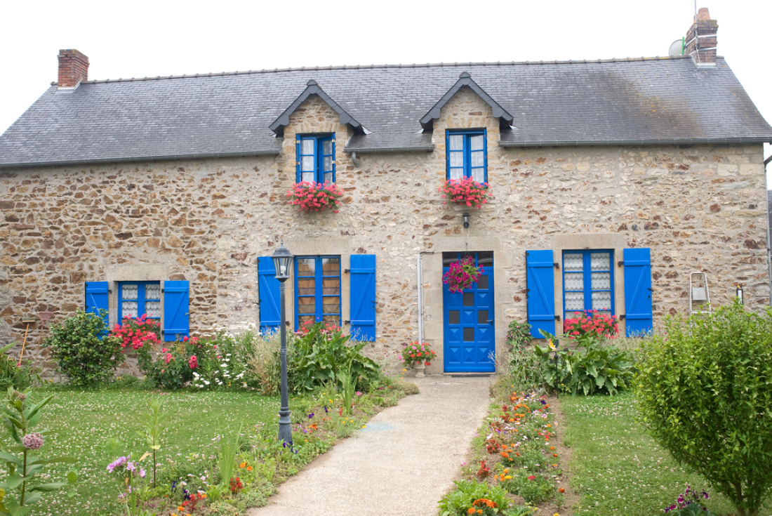Une maison de campagne en Mayenne