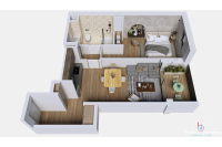 Appartement T2 quartier Gare à Laval