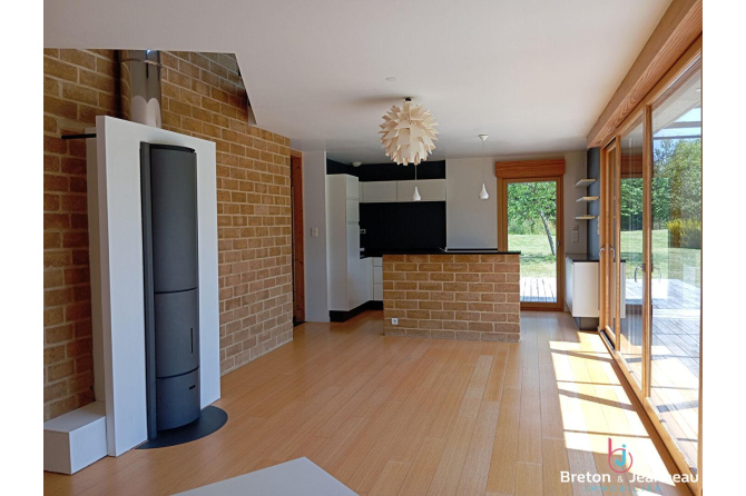 Maison contemporaine et basse consommation secteur Mayenne