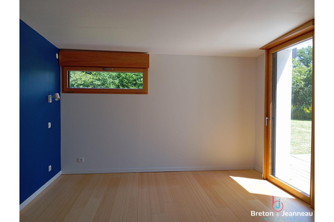 Maison contemporaine et basse consommation secteur Mayenne