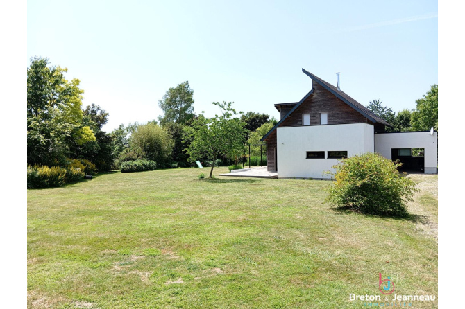 Maison contemporaine et basse consommation secteur Mayenne