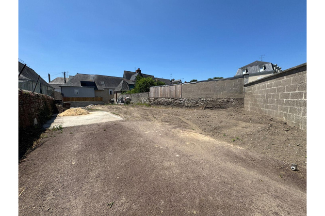 Terrain constructible à Château-Gontier