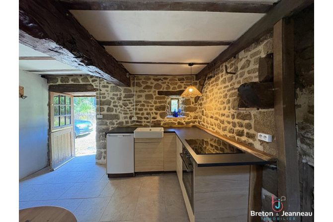 Ensemble de deux maisons sur 1 ha 56 à Carelles