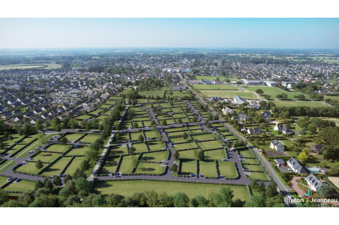Terrain à bâtir de 1155 m² à Bonchamp les Laval