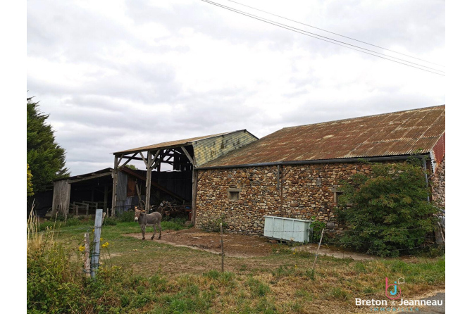 Fermette à rénover sur près de 10ha