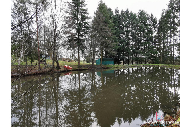 Terrain de loisirs à Vimartin sur Orthe