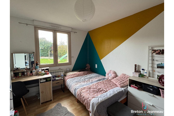 Maison 4 chambres, rénovée, à Nuillé-sur-Vicoin