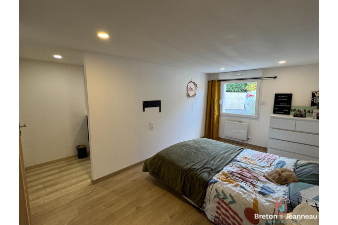 Maison 4 chambres, rénovée, à Nuillé-sur-Vicoin