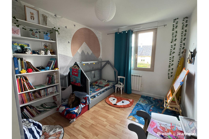 Maison 4 chambres, rénovée, à Nuillé-sur-Vicoin