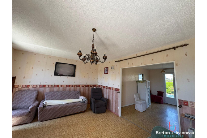 Pavillon de plain-pied à Brecé