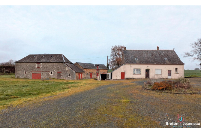 Corps de ferme sur 3 ha 39 secteur Vaiges
