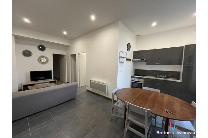 Appartement meublé T1bis - LAVAL Rive gauche