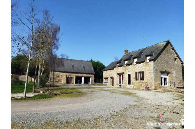 Propriété sur 3 hectares avec étang - Sortie de MAYENNE