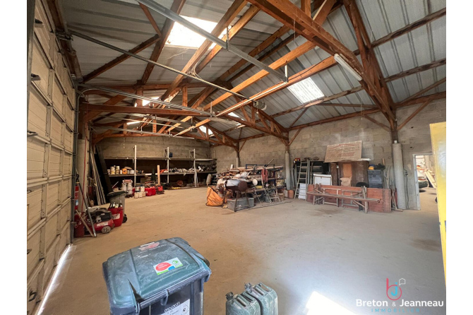 Local professionnel de 445 m² libre à Chateau Gontier