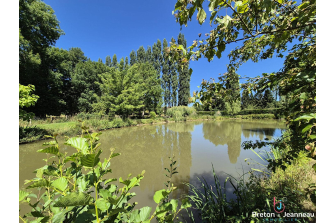 Propriété avec étang et 1,15 hectares entre Sées et Argentan