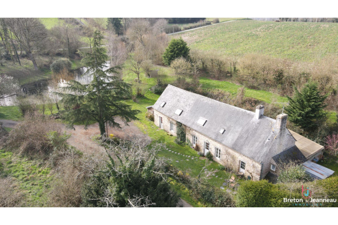 Propriété avec étang à Hambers