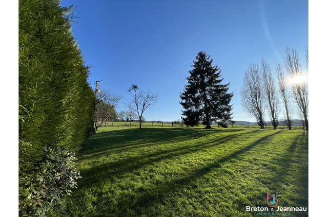 Ensemble de 2 maisons sur 2 hectares à Vimartin sur Orthe