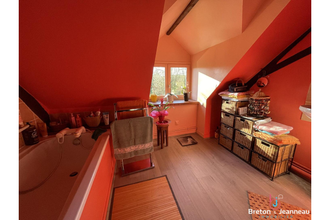 Ensemble de 2 maisons sur 2 hectares à Vimartin sur Orthe