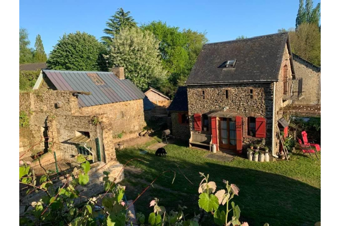 Superbe Maison avec Gîte à Bais