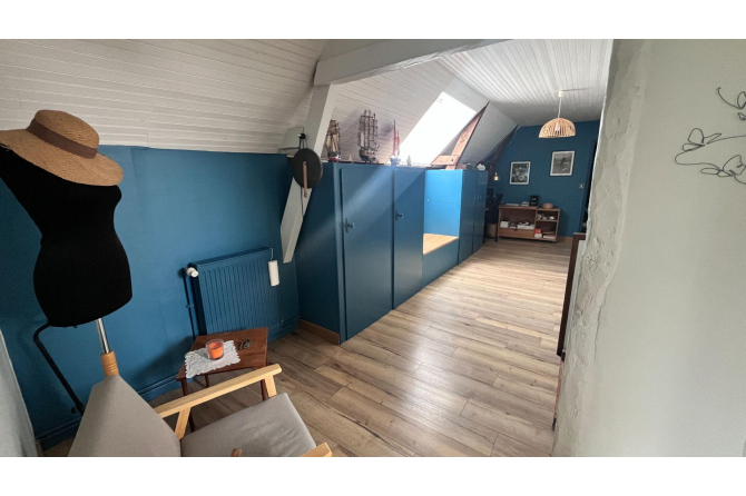 Propriété vue sur la Mayenne à St Jean sur Mayenne