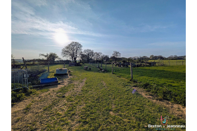 Maison de plain-pied sur 1 ha 74 secteur Evron