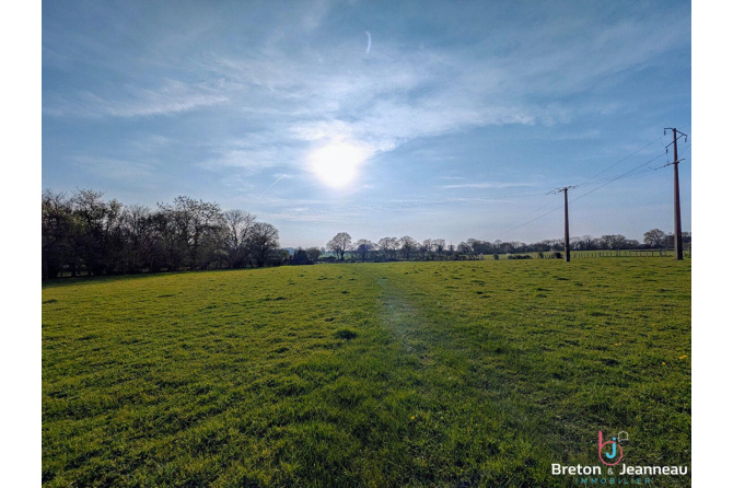 Maison de plain-pied sur 1 ha 74 secteur Evron