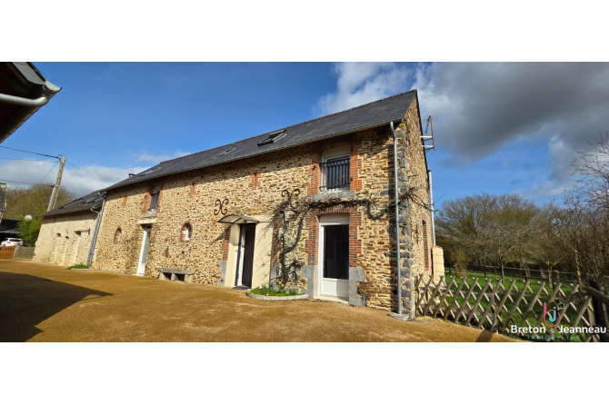 Longère sur 2 ha 55 à Argentré