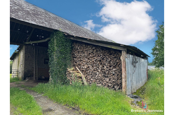 Hangar avec 1 ha de terrain sur Charchigné