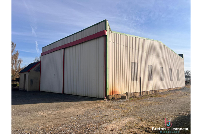 Entrepôt 260 m² sur terrain de 6000 m².
