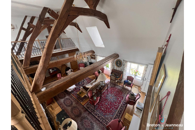 Appartement en duplex 143 m² avec grand garage