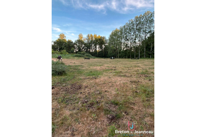Longère à rénover sur 1,9 hectares à Chantrigné