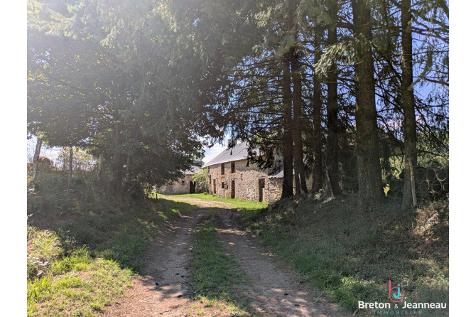 Longère à rénover 1,7 hectares secteur EVRON
