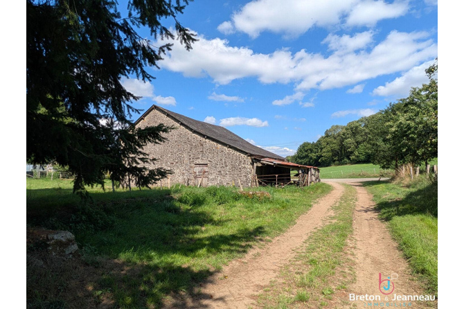 Longère à rénover 1,7 hectares secteur EVRON
