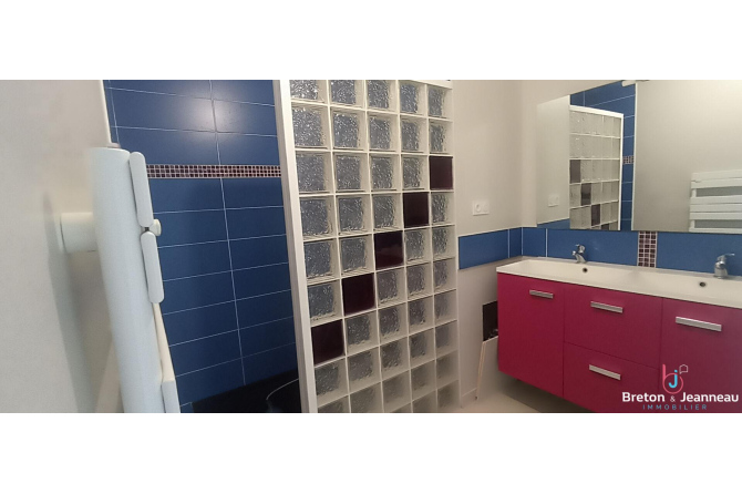 Appartement T4 à Fougères, loué. Vue panoramique