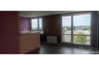 Appartement T4 à Fougères, loué. Vue panoramique