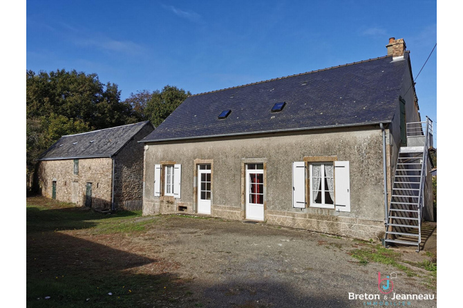 Fermette sur près d'1 ha 90 à Vimartin sur Orthe