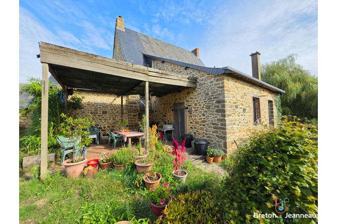 Maison sur 1,3 ha secteur Andouillé
