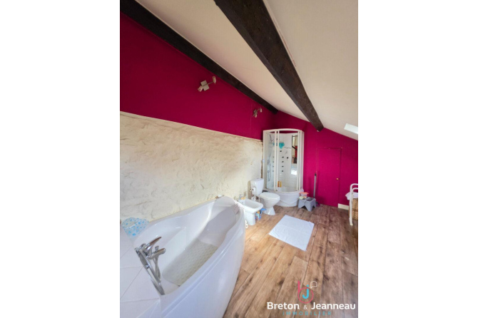 Maison sur 1,3 ha secteur Andouillé