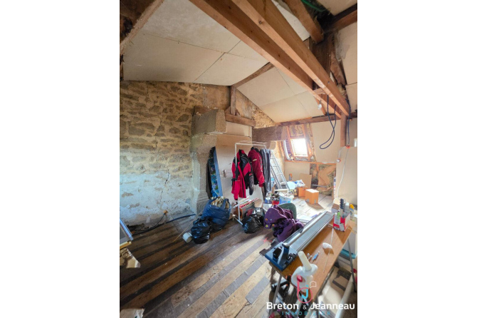 Maison sur 1,3 ha secteur Andouillé