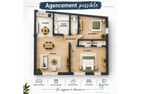 Appartement T3 74m² - Centre ville MAYENNE