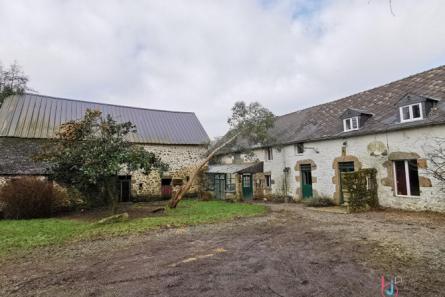 Maison sur 2,5ha à Vimartin sur Orthe