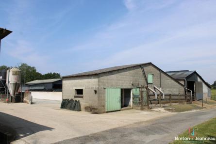 Exploitation agricole sur 43 ha secteur Montenay
