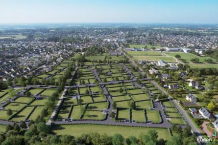 Terrain à bâtir de 1155 m² à Bonchamp les Laval