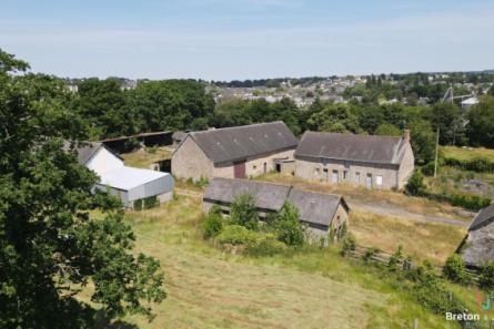 Ancien Corps de ferme sur 2 ha 42 à Villaines La Juhel