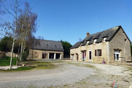 Propriété sur 3 hectares avec étang - Sortie de MAYENNE