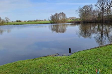 Plan d'eau de 2ha50, prairie et bois le tout sur 6ha environ à Juvigné