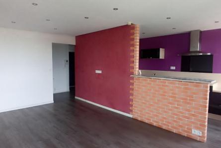 Appartement T4 à Fougères, loué. Vue panoramique